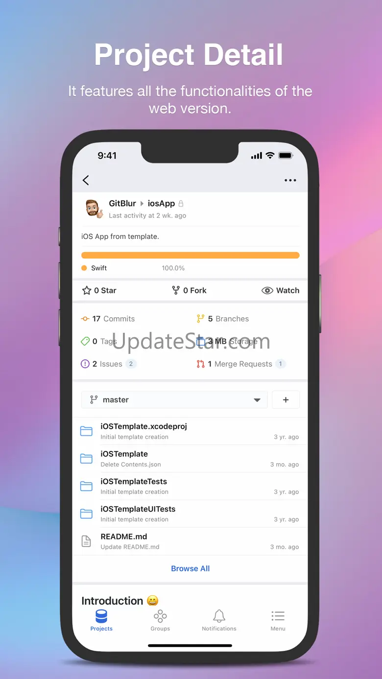 GitBlur - Best GitLab App 3.0.0