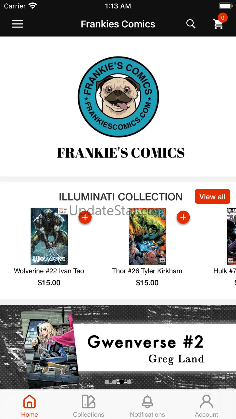 Frankie's Comics 1.0