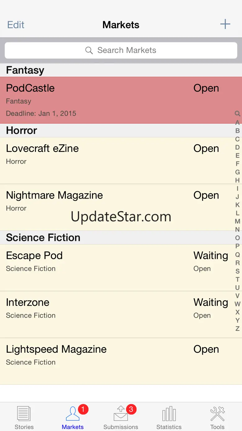 Story Tracker 3.6