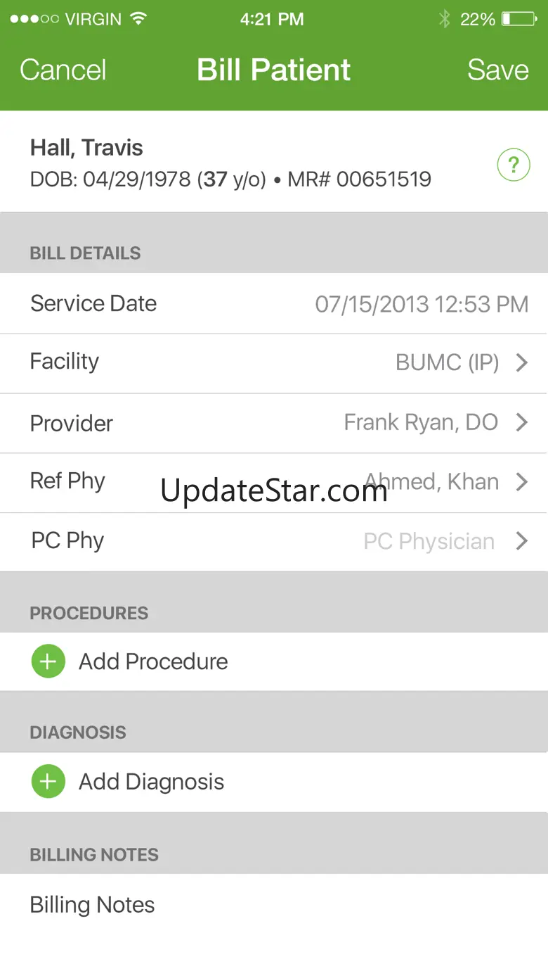MediMobile Charge Capture 7.7.86