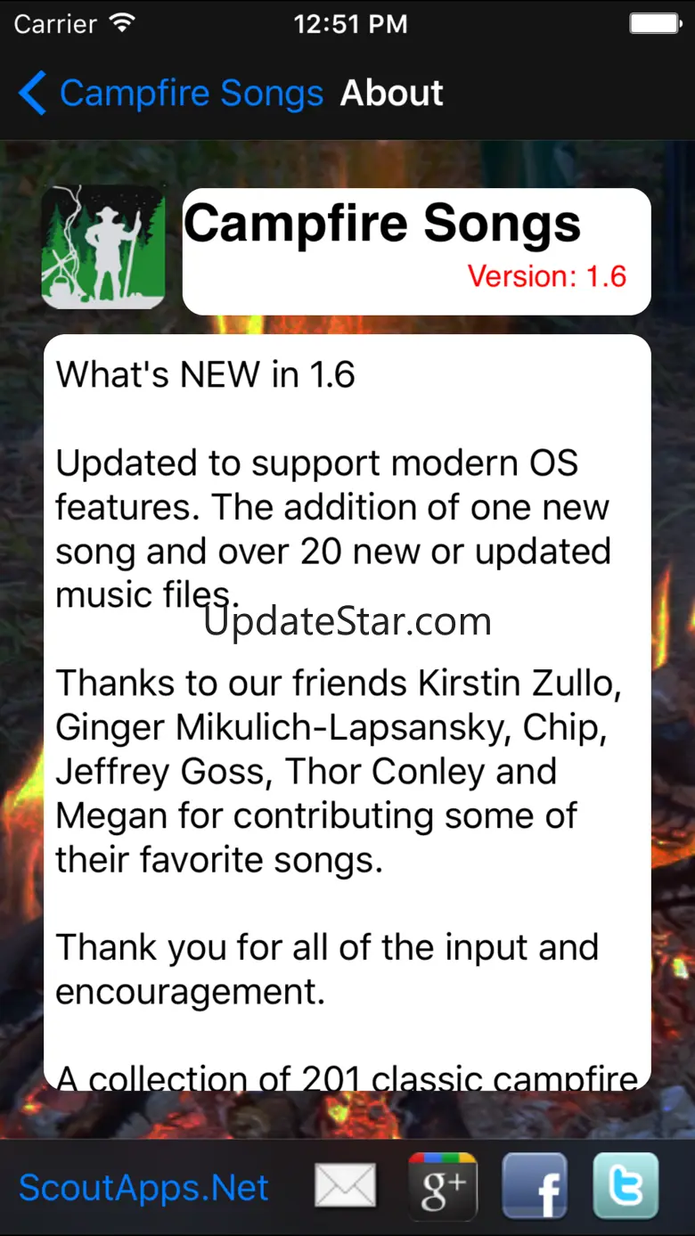 Campfire Songs 1.6