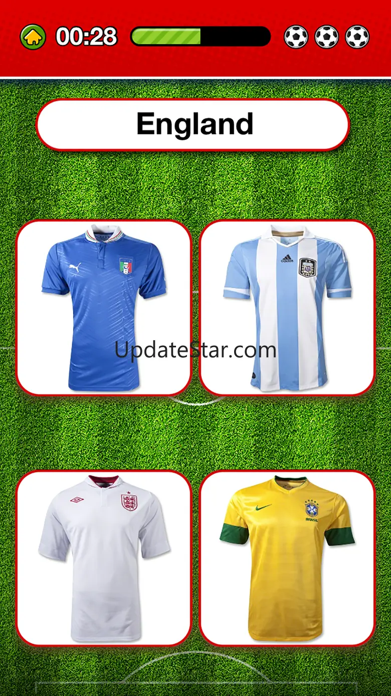 Football Kits & Logo Quiz 1.1