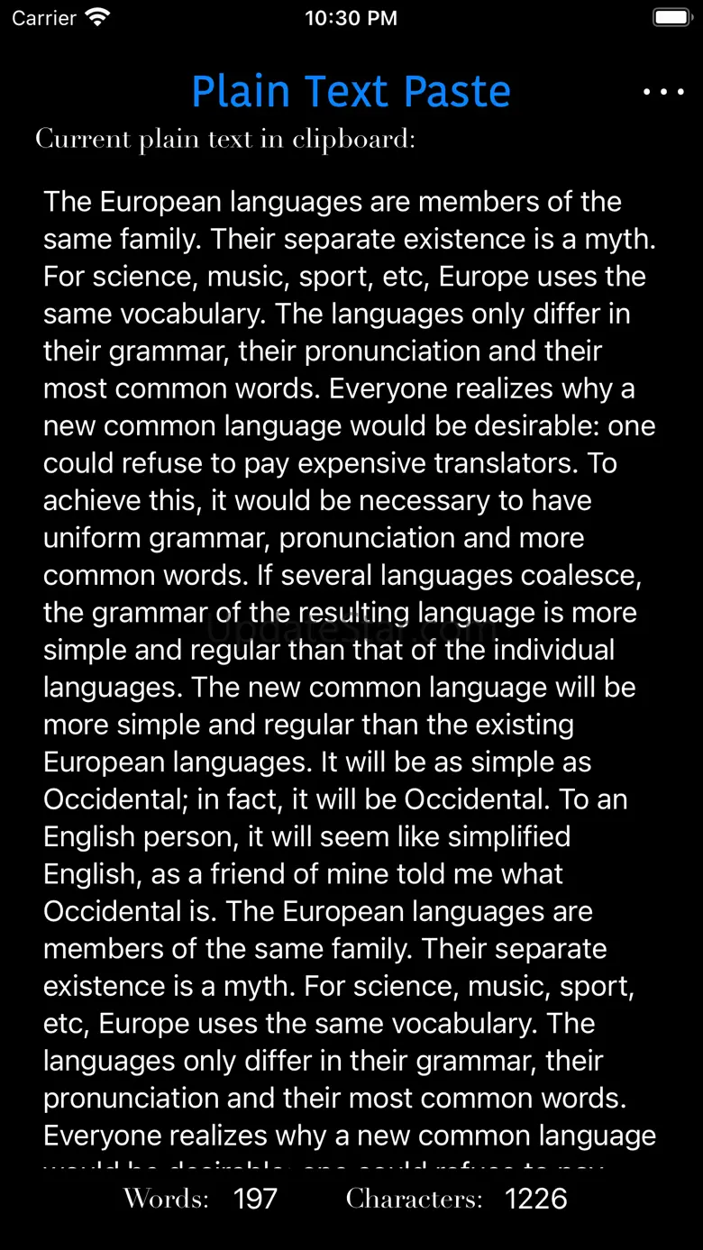 Plain Text Paste 2.1.0