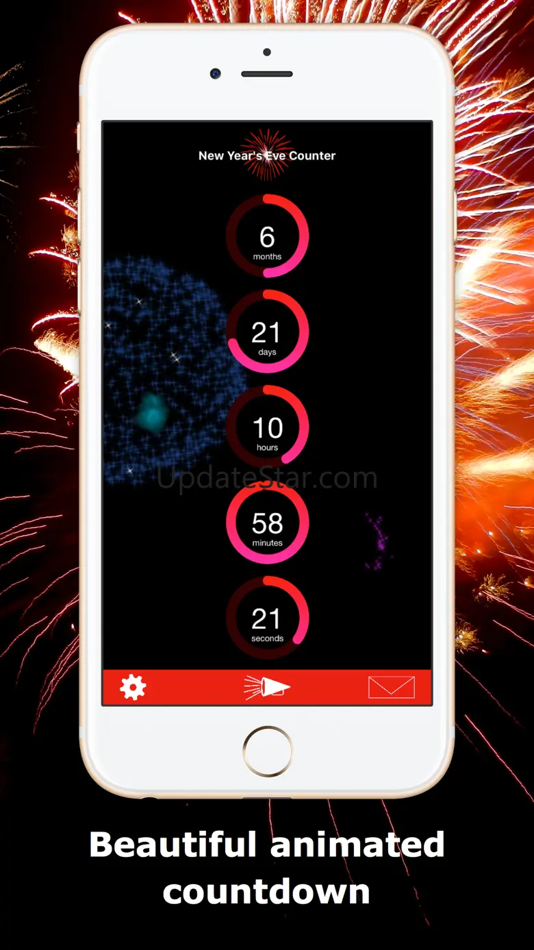 New Year's Eve Counter 6.8.7