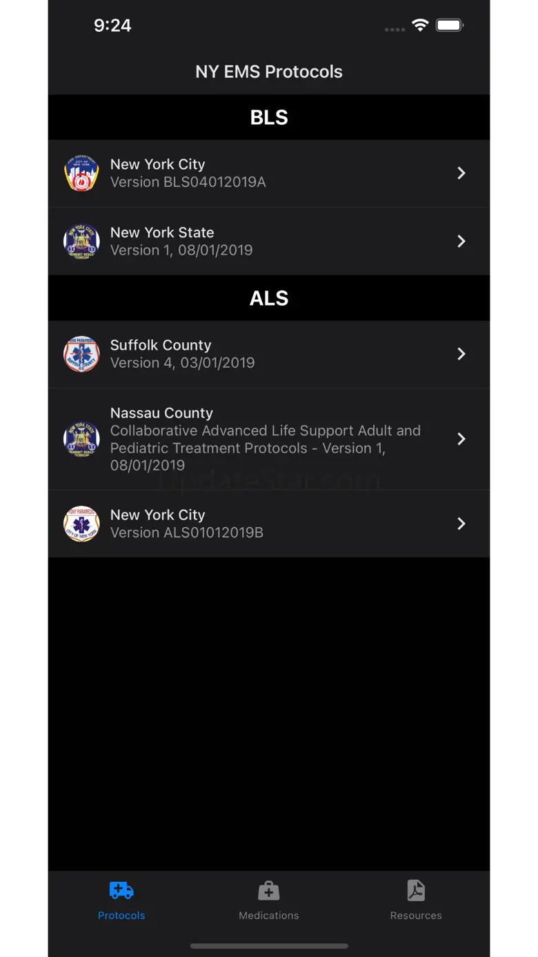 NY EMS Protocols 2.0.1