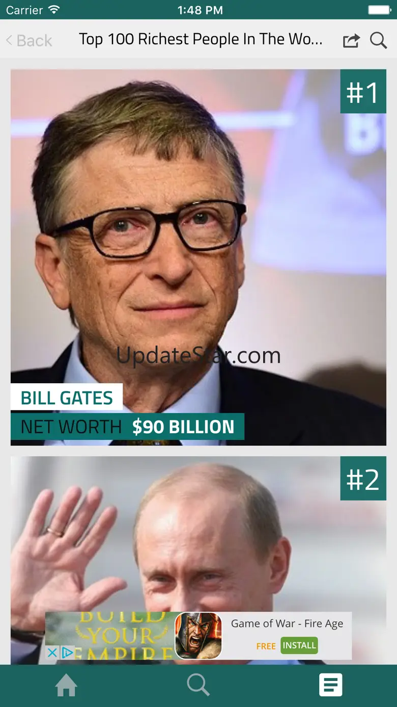 Celebrity Net Worth 2.2.0