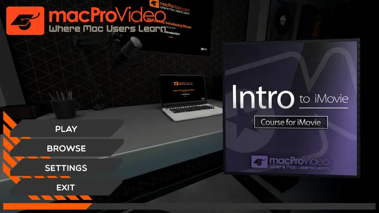 Course for Intro to iMovie 7.1