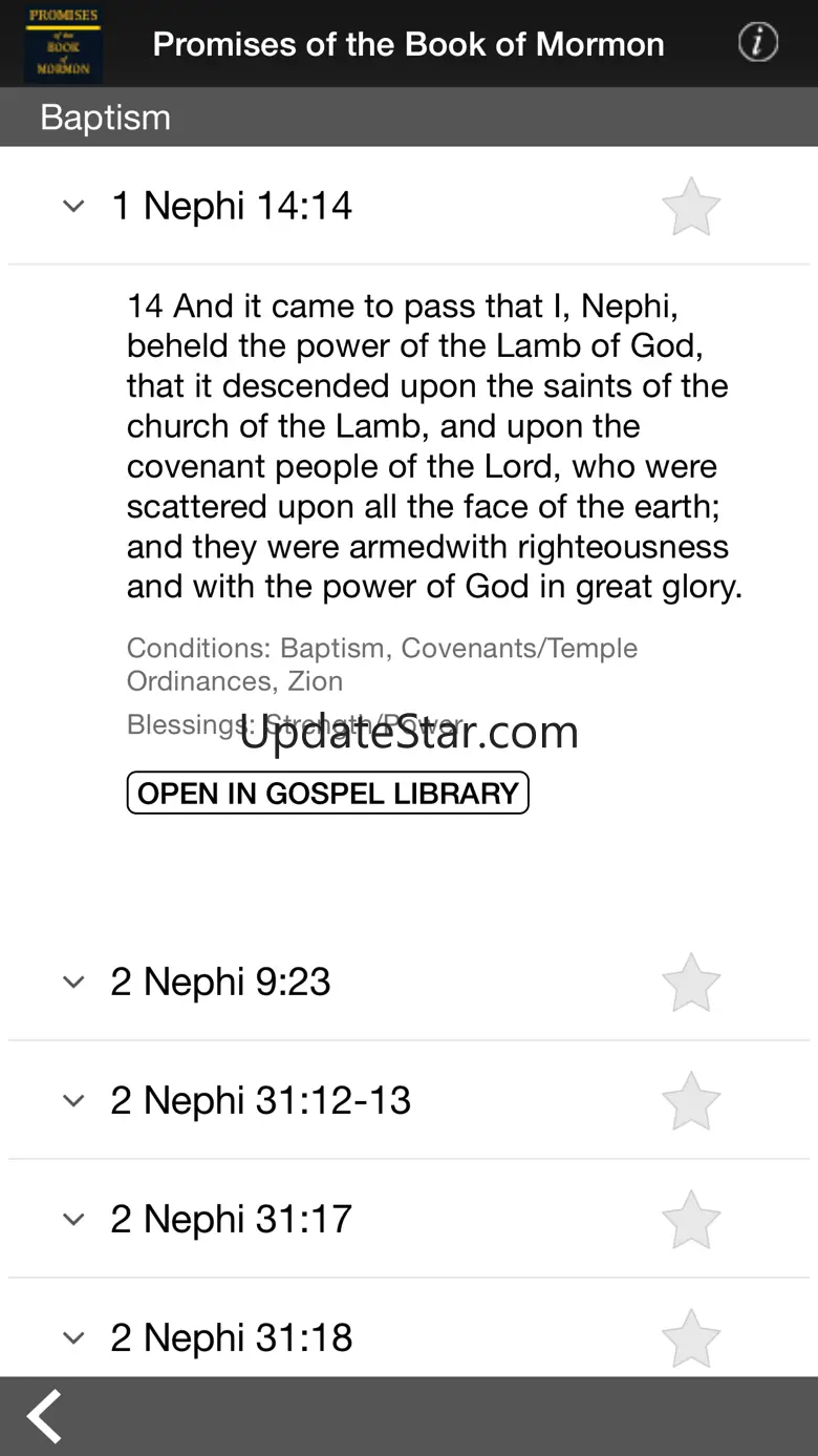 LDS Book of Mormon Promises 1.1