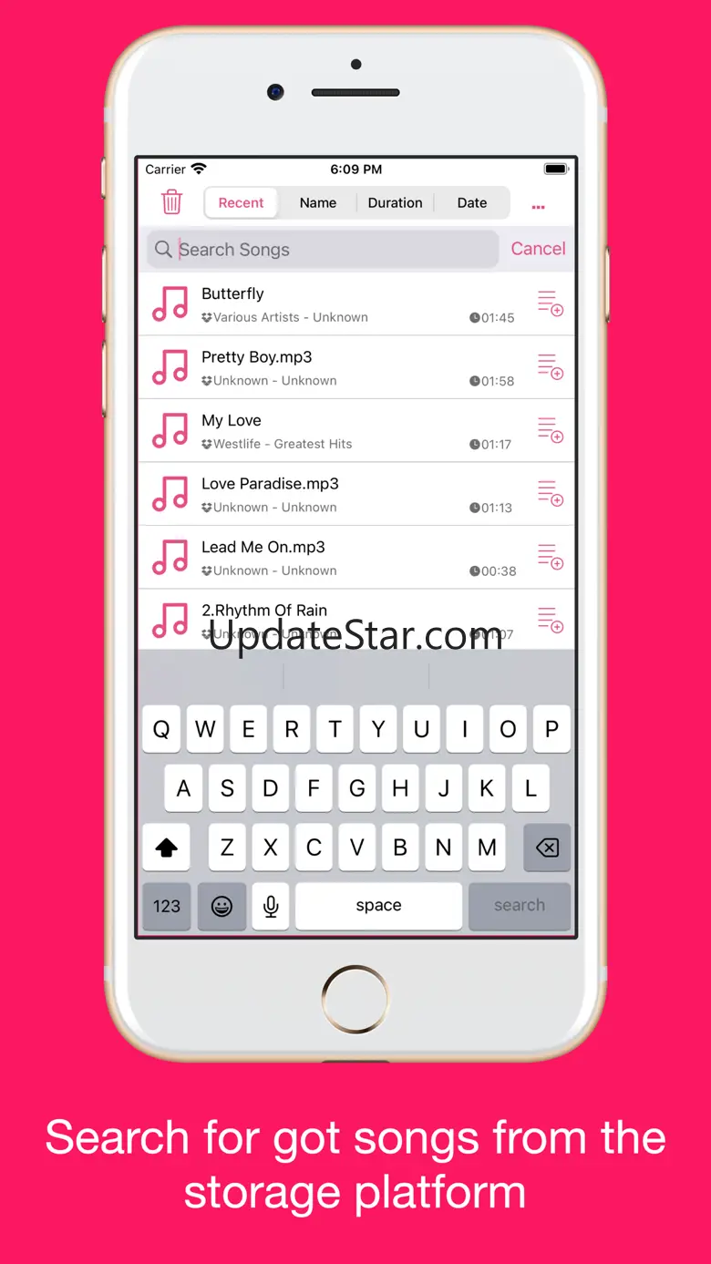 Music Player for Storage Songs 3.1