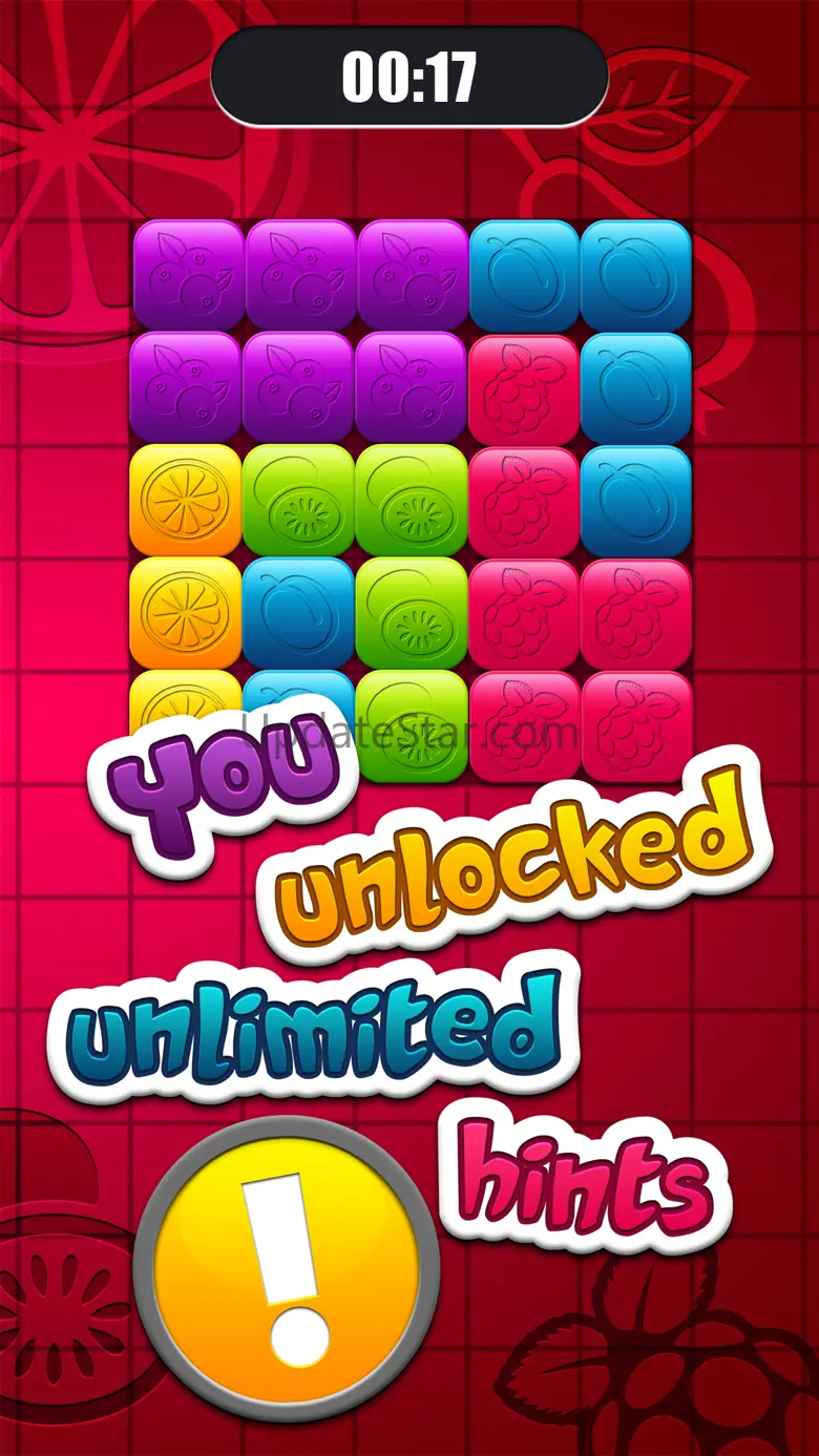 Fruit Block Puzzle Game – Fit Colorful Blocks and Solve HD Levels for Brain Training in10/10 Box 1.0