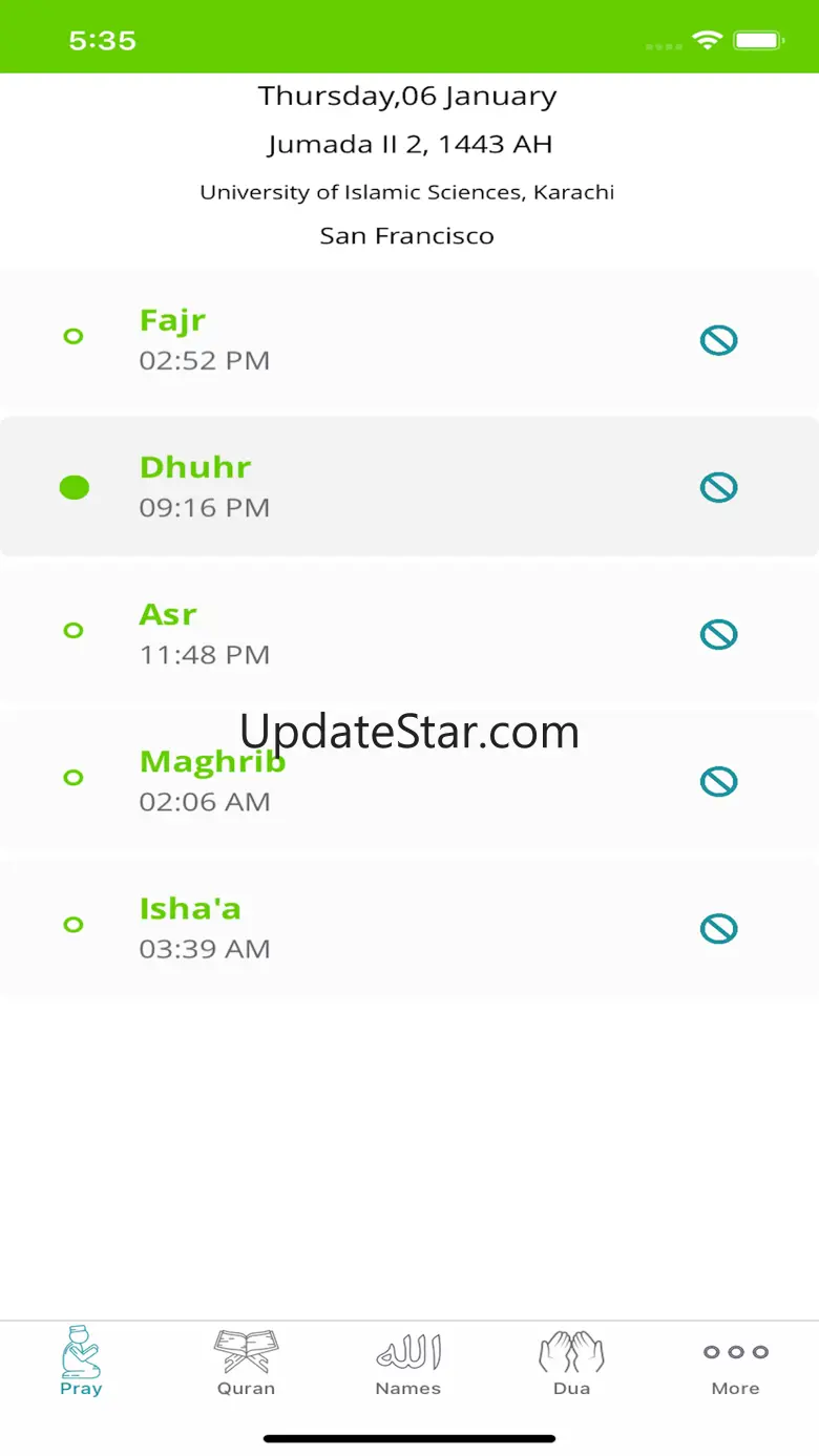 Quran in Urdu -Listen and read 1.6