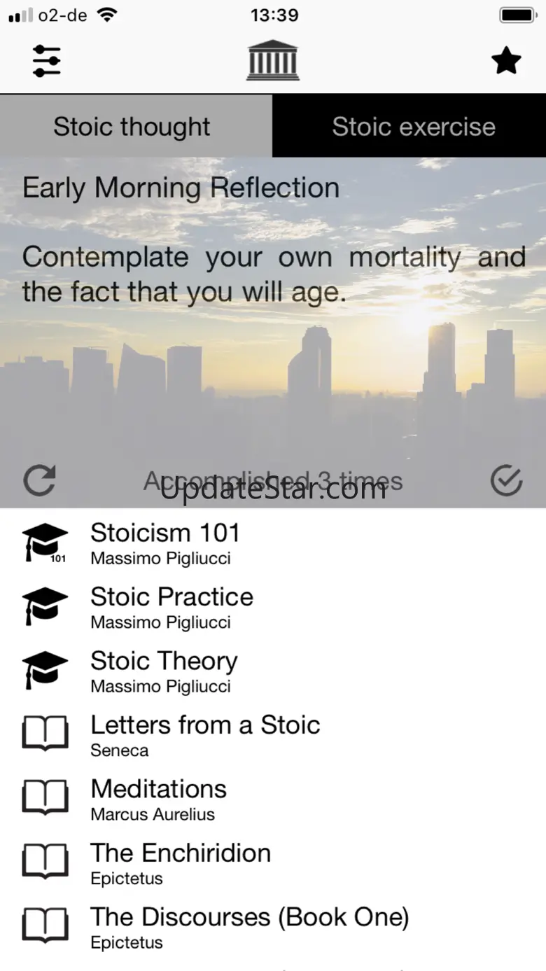 Stoic Meditations 1.18.0