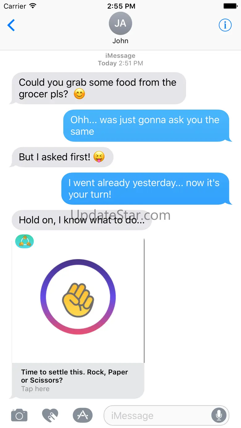Rock-Paper-Scissors for iMessage 1.0