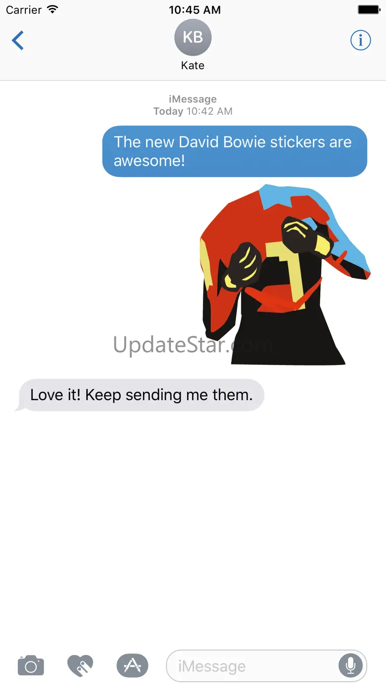 David Bowie Sticker Pack 1.1