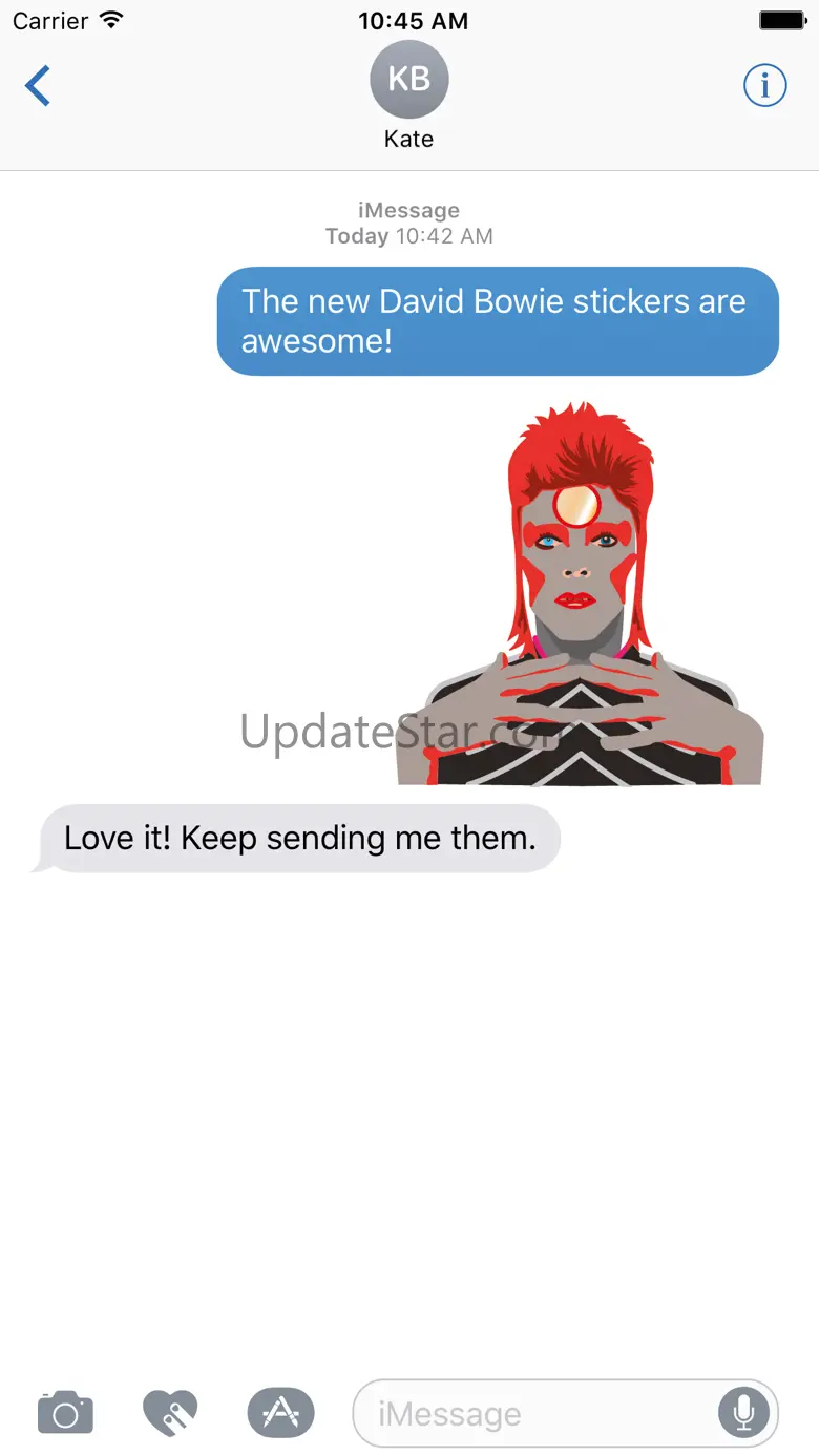 David Bowie Sticker Pack 1.1