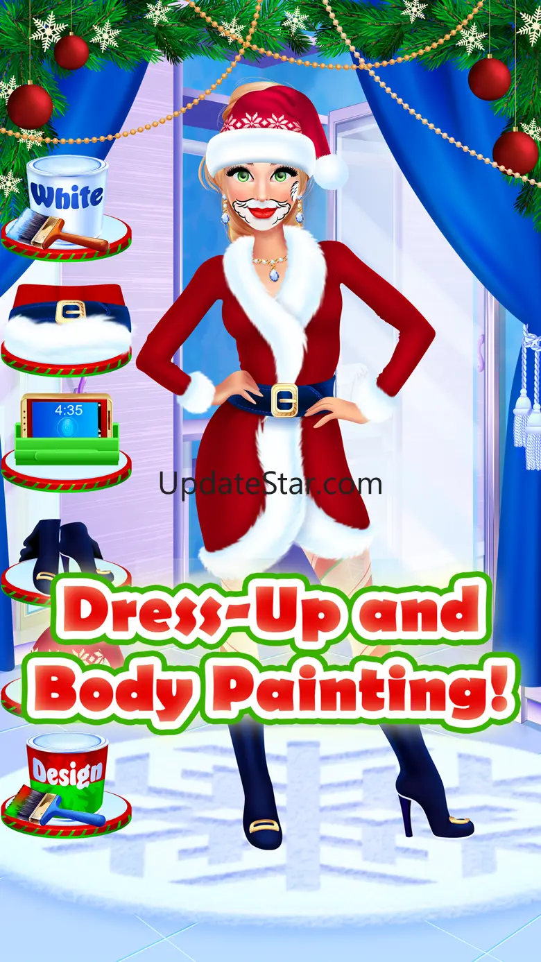 Christmas Face Paint Party - Kids Salon Games 1.2