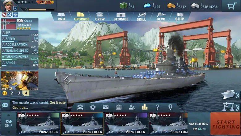 King of Warship: 10v10 Battle 8.9.0