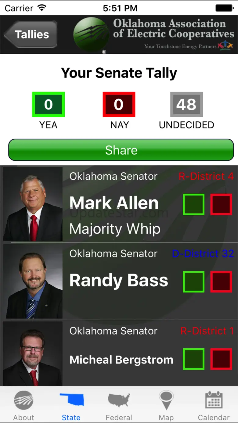 Oklahoma Legislative Guide 6.05