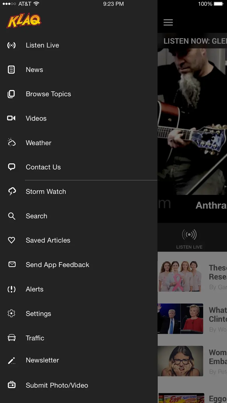 THE Q ROCKS (KLAQ) 2.4.3