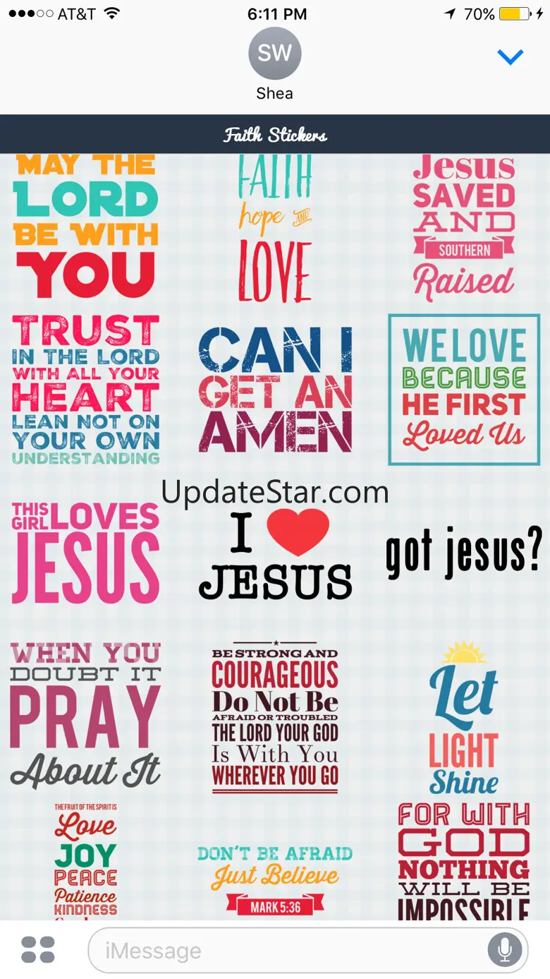 Faith and Christian Sticker Pack for iMessage 1.0.3