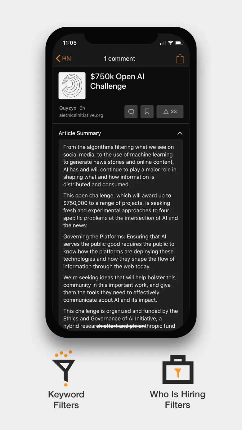 Starling for HN 1.4