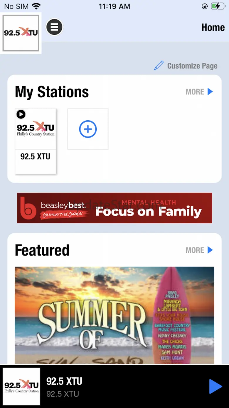 92.5 XTU 7.2