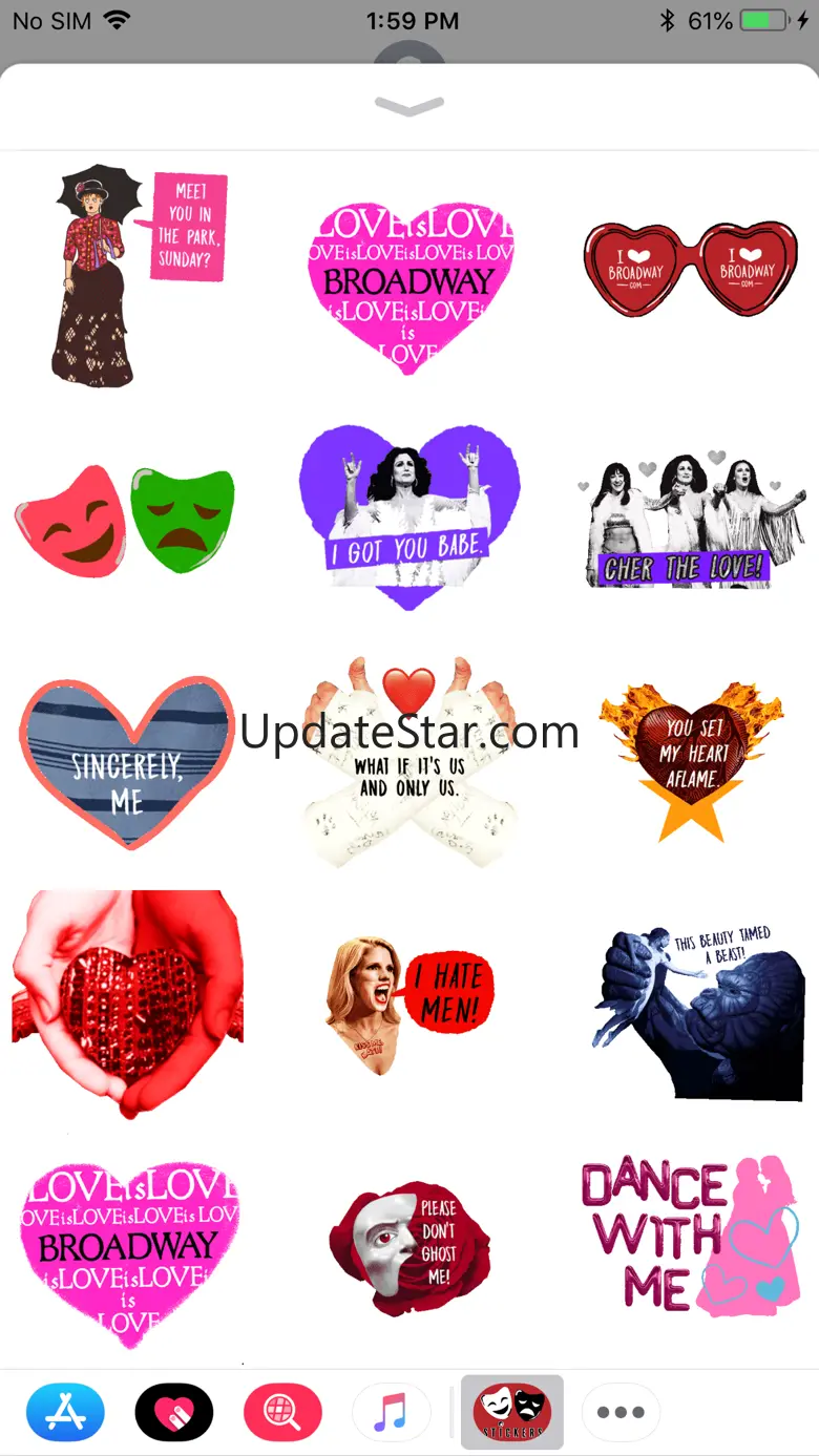 Broadway.com Stickers 1.0