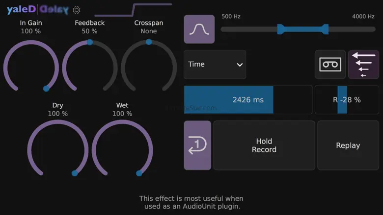 yaleD - Reverse Delay 1.2