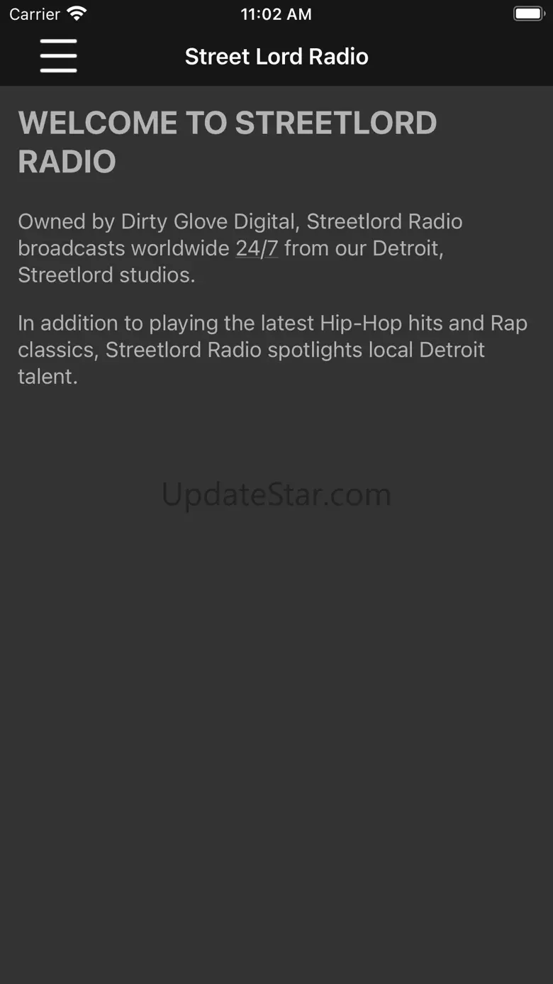 StreetLord Radio. 10.1.33