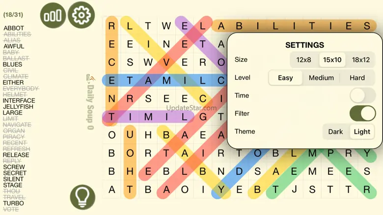 Daily Soup - Word Search 1.2