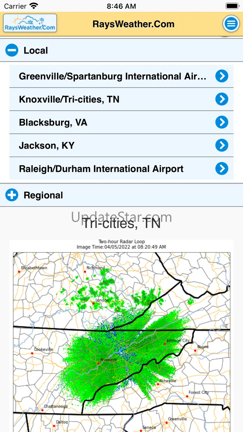 RaysWeather.Com Mobile 3.7.0