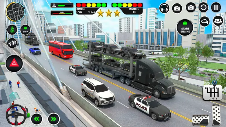 US Cop Car Driving Simulator 1.4.33