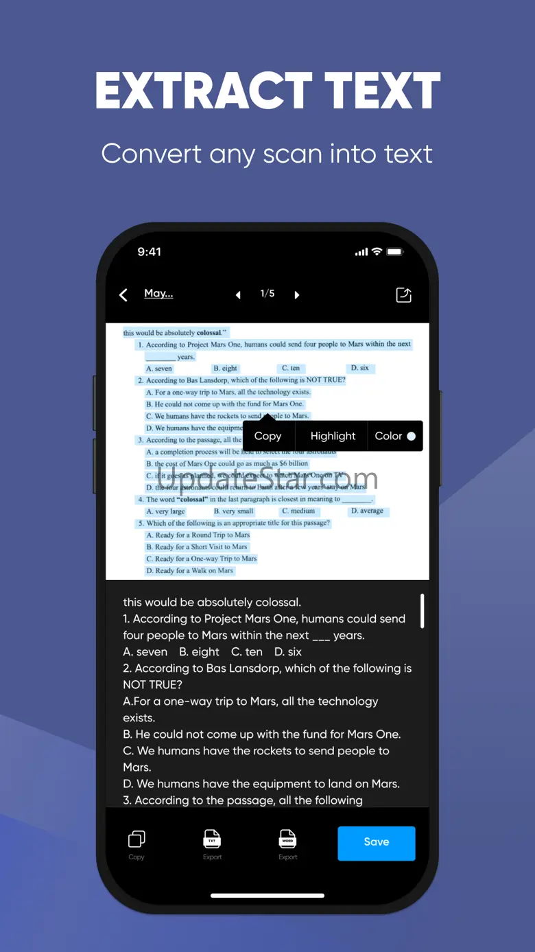 Lens Scanner: PDF Camera OCR 1.2.1