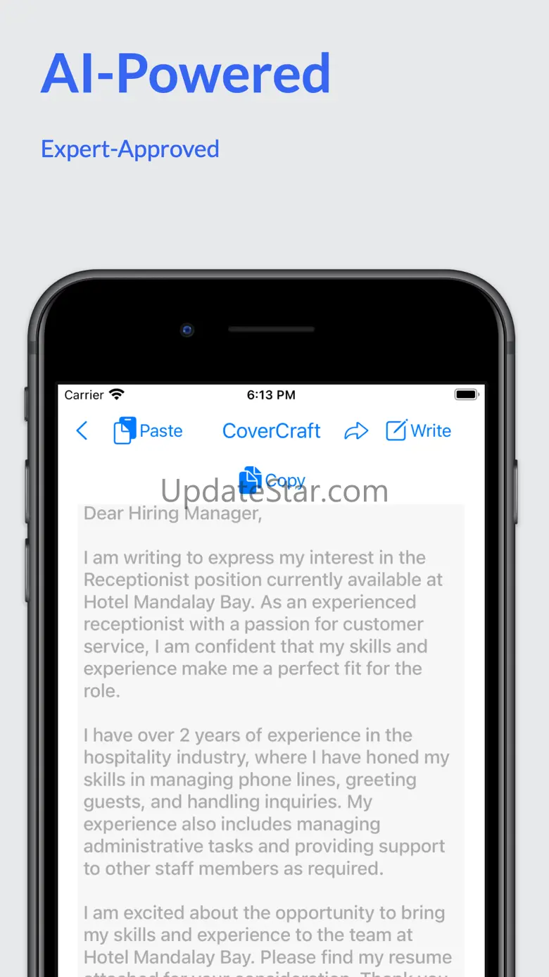 Cover Letter - CoverCraft 1.3
