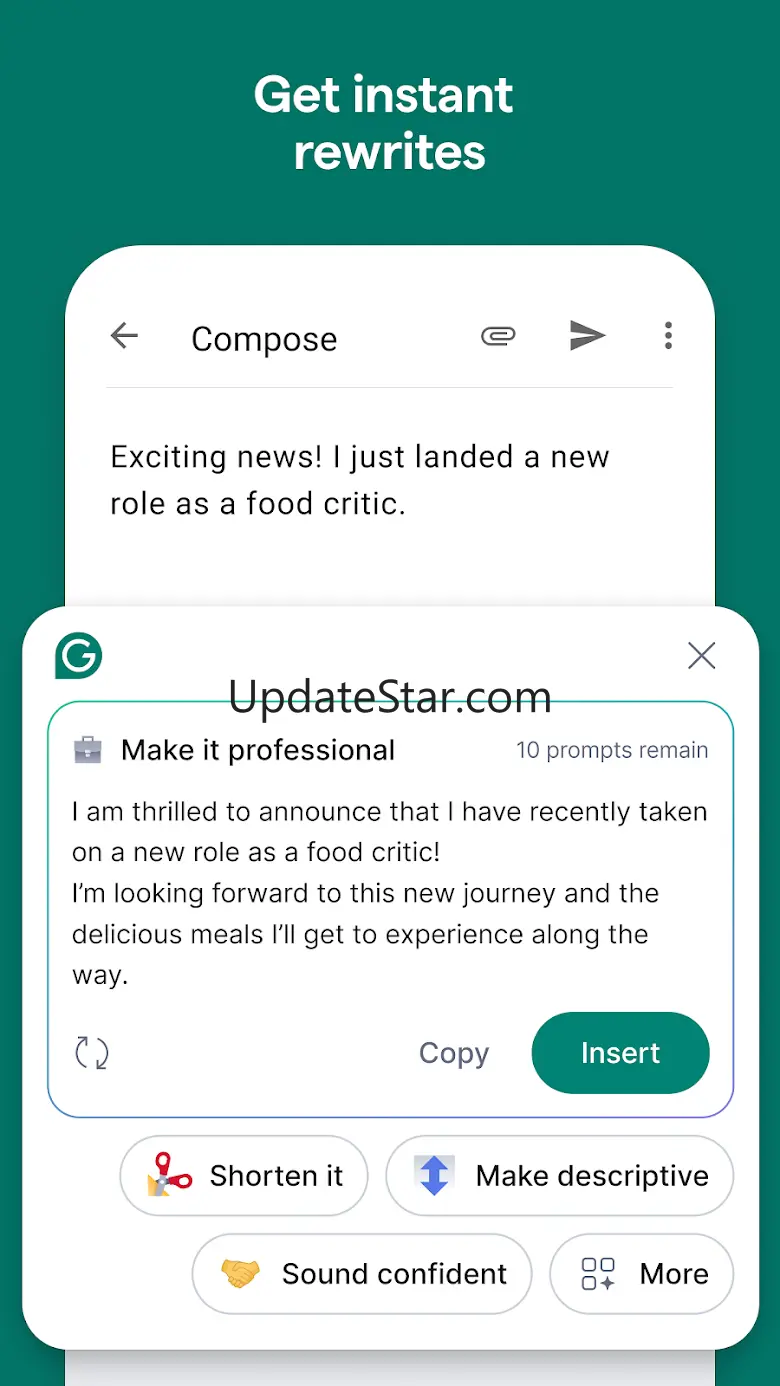 Grammarly-AI Writing Assistant 2.52.43645