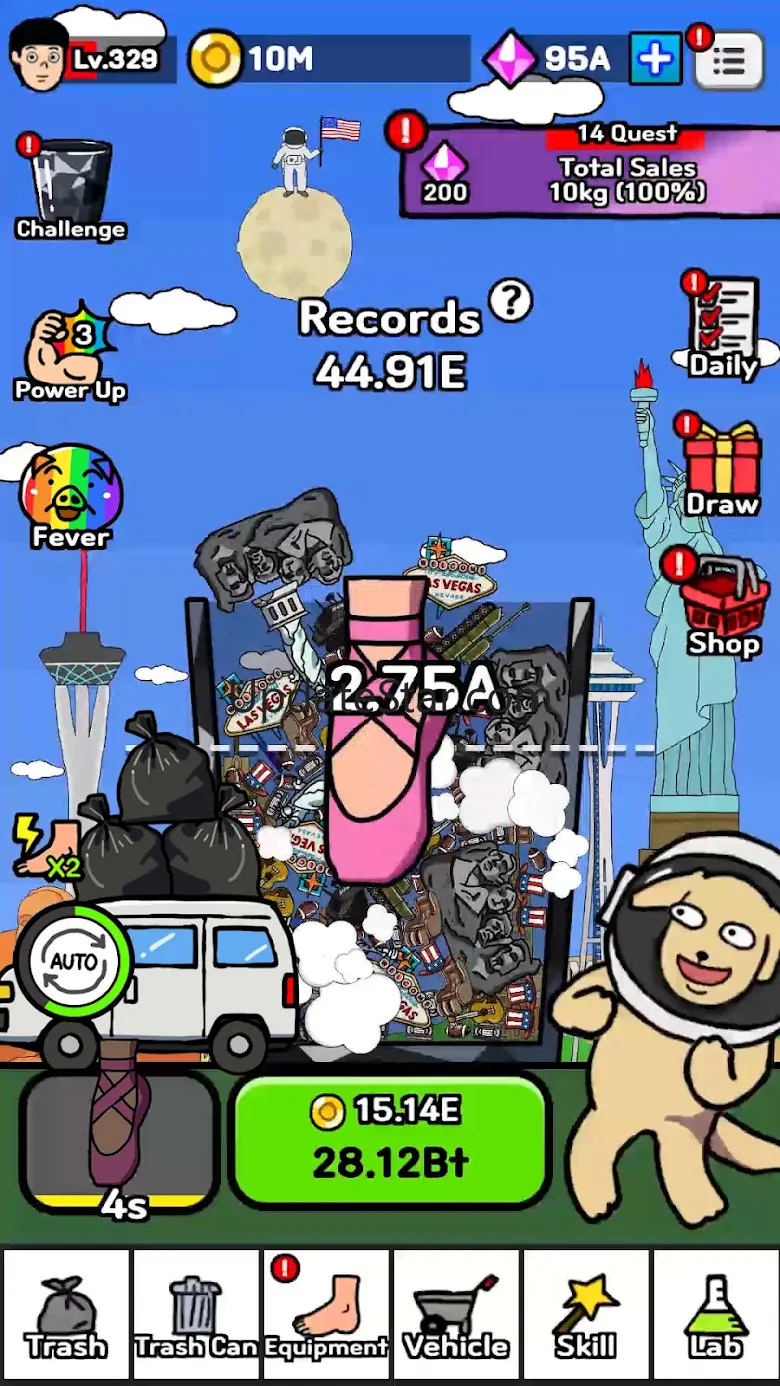 Trash King: Clicker Games 1.0.25