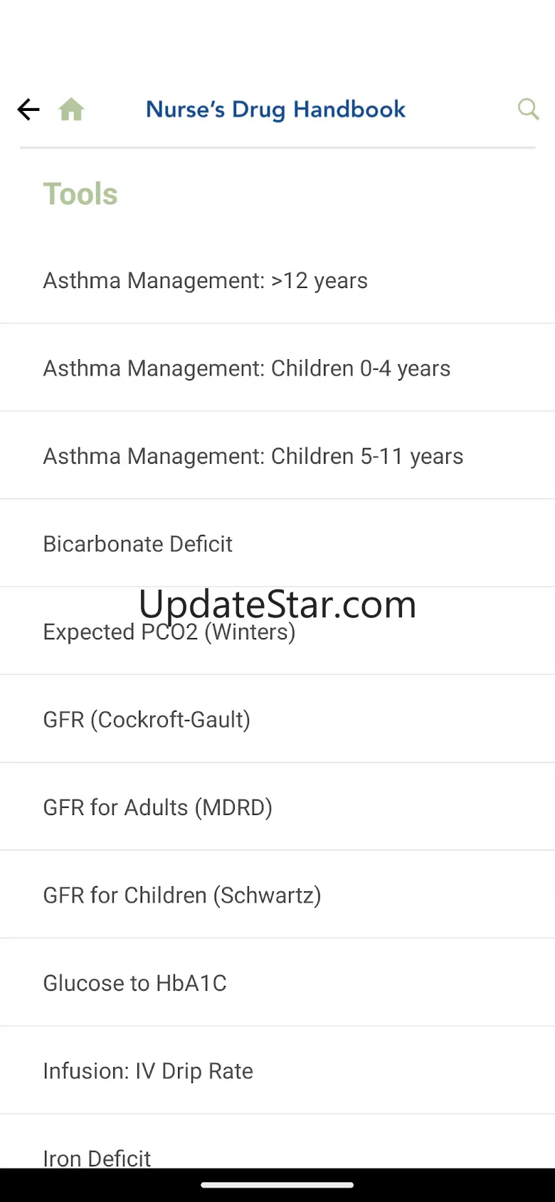 Nurse's Drug Handbook 3.6.1.781