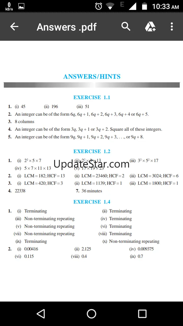 Class 10 Maths Book 16.0.1