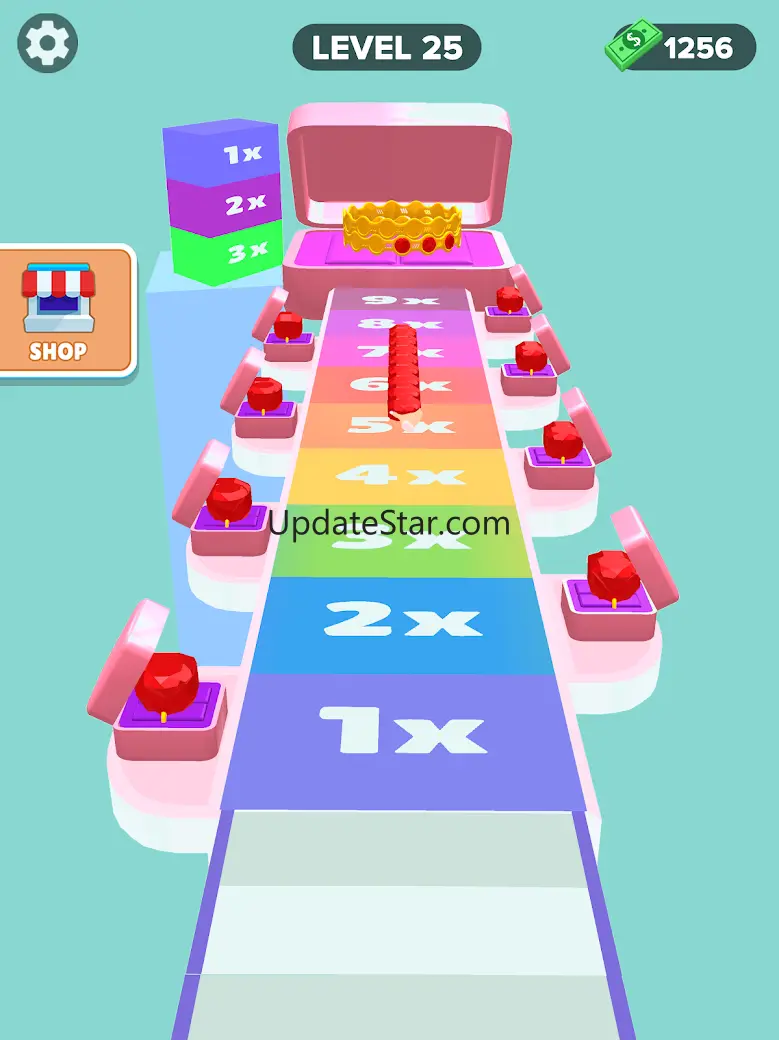 Gem Run: Gem Stack Game