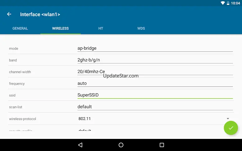 DroidBox Mikrotik config tool 1.1.164