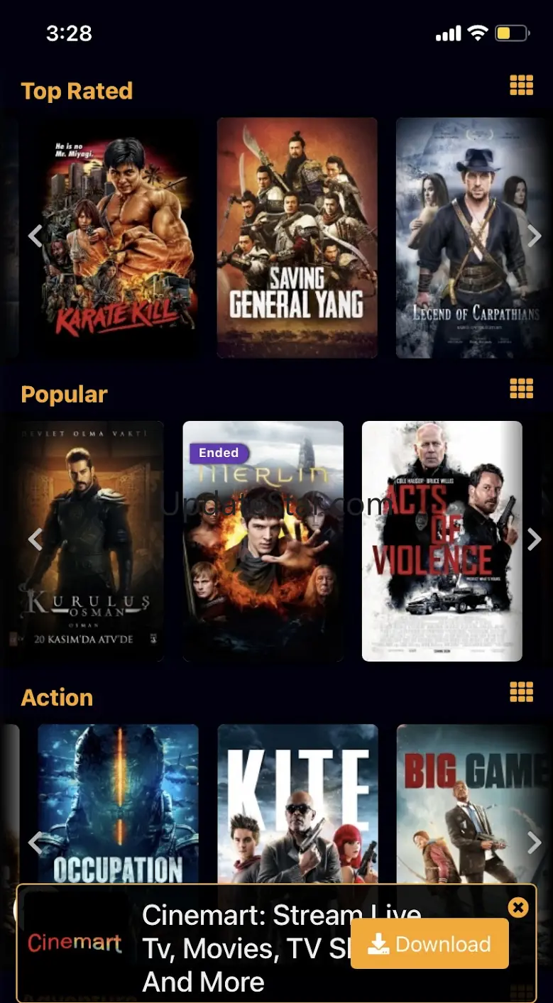 Cinemart: Watch Movies Live TV 1.3