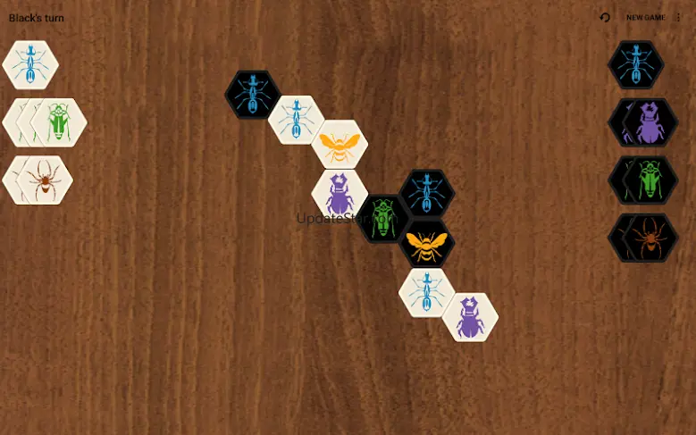 Hive with AI (board game) 17.4