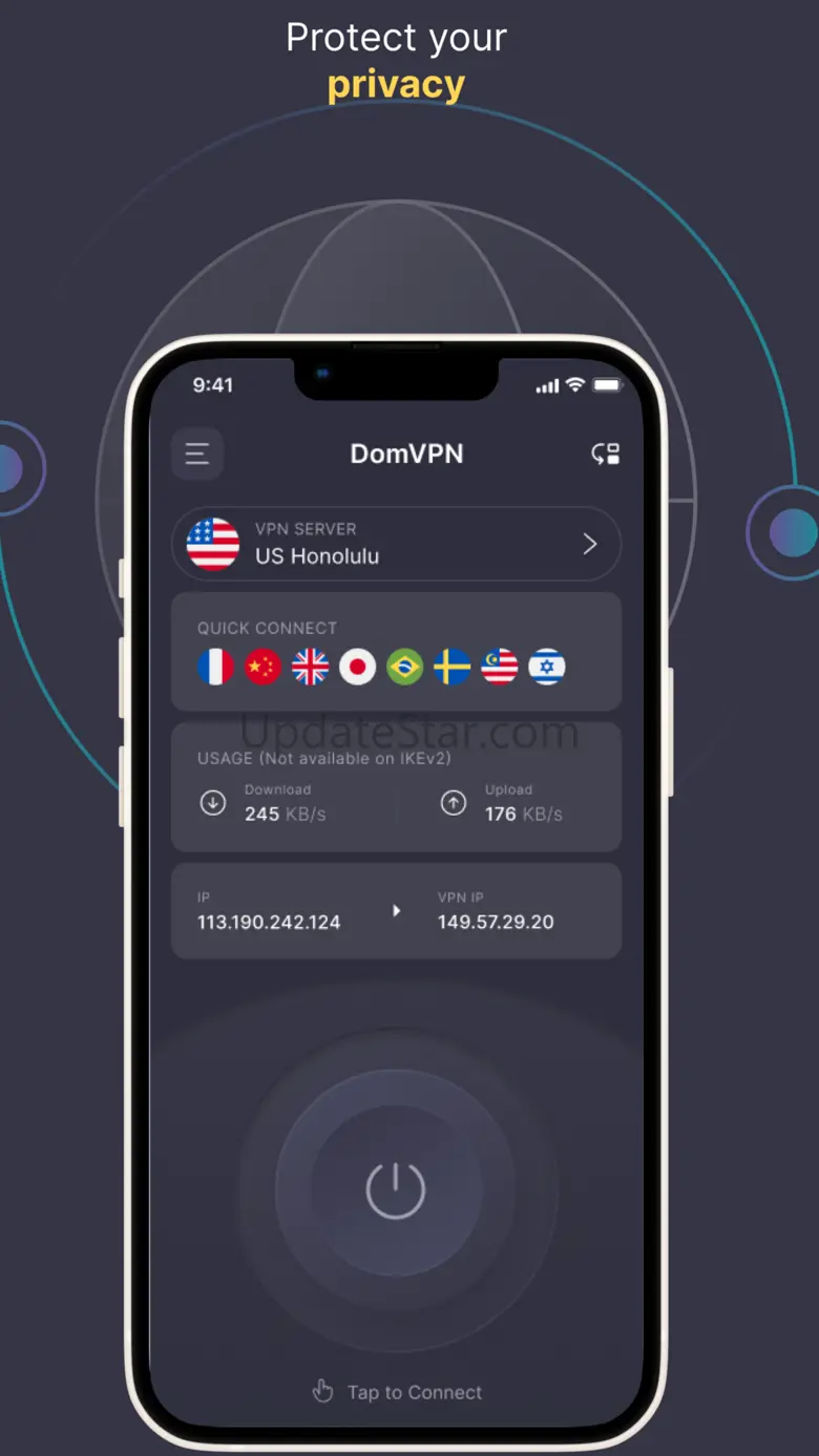 DomVPN - VPN for Web Privacy 1.1.2