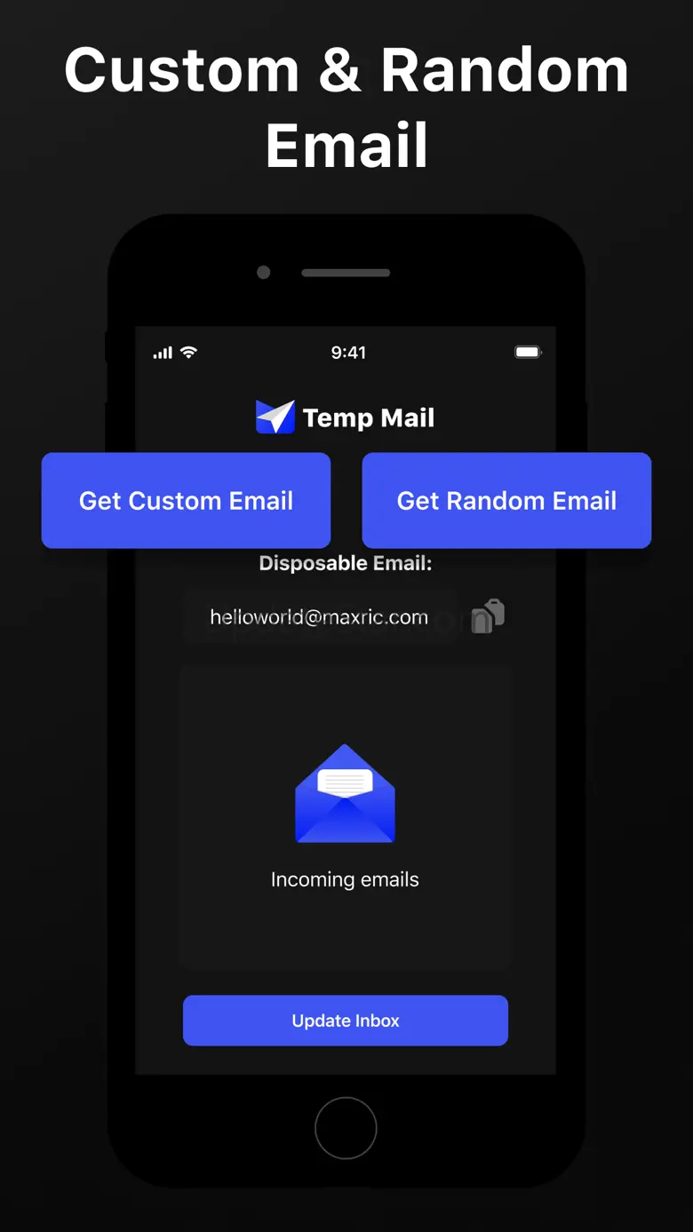 Temporary Mail: Temp Email 1.1