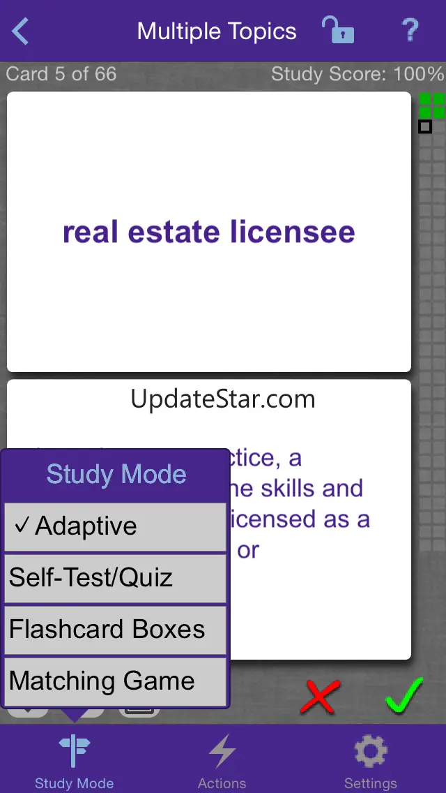 Kaplan Real Estate Terms Flashcards and Reference 3.2
