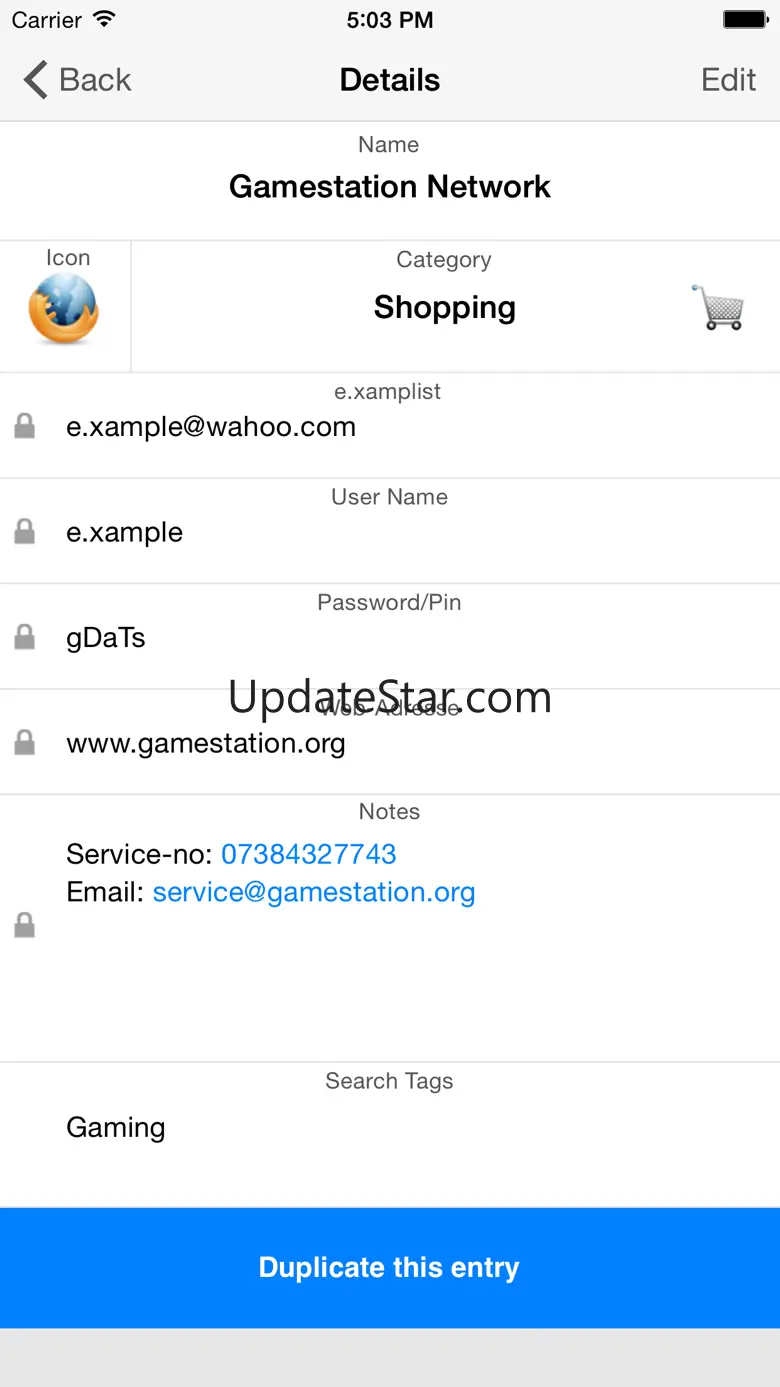 Passwords & Pins 3.0