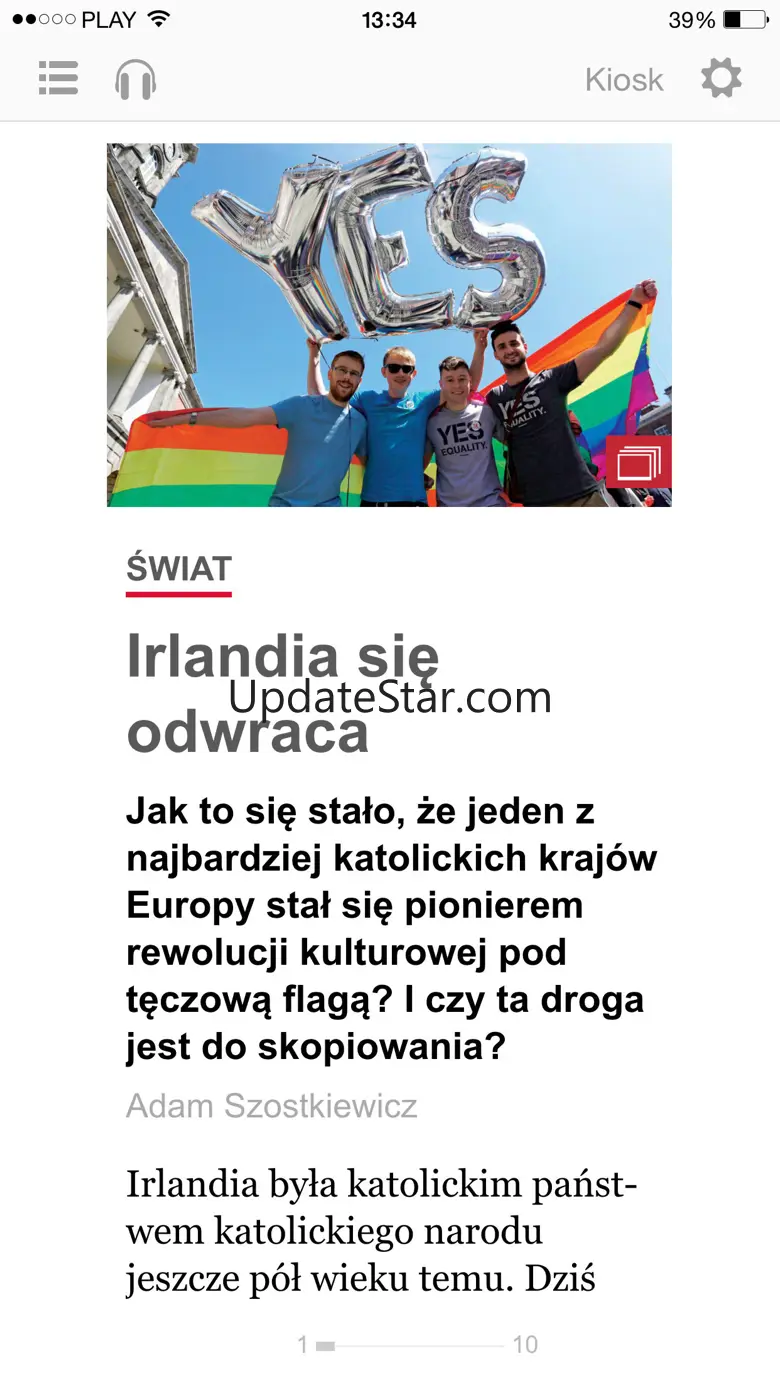 Polityka: kiosk z wydaniami 2.2.16