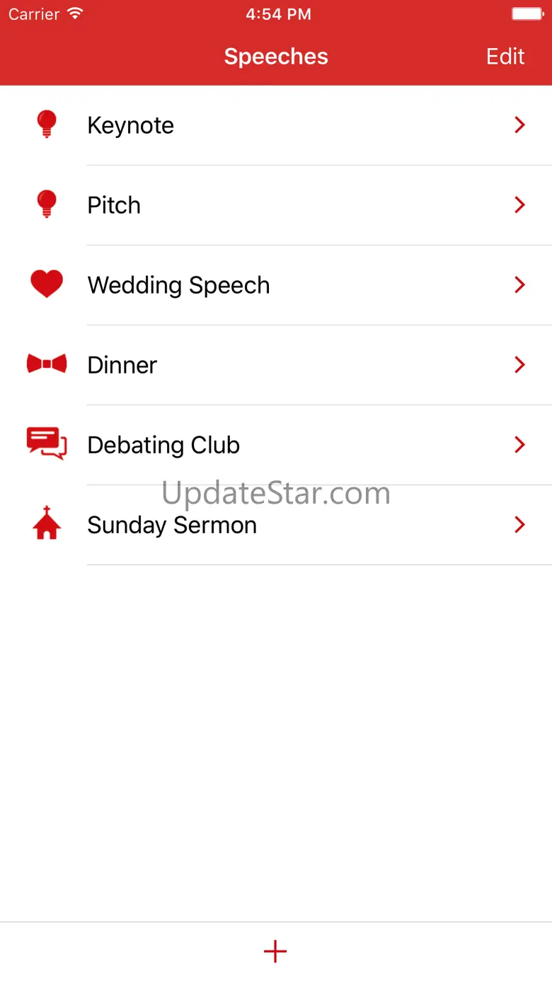 Speeches App 2.3