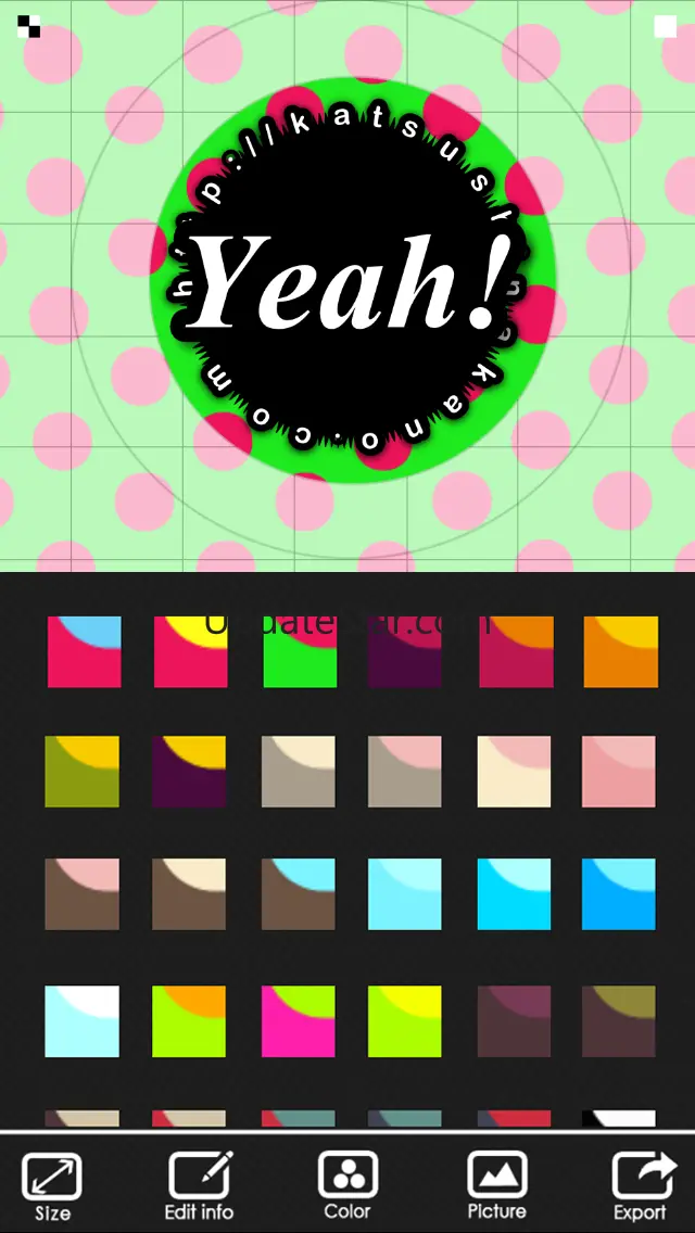 Button Badge Maker - with PDF, E-mail and AirPrint Options 2.2