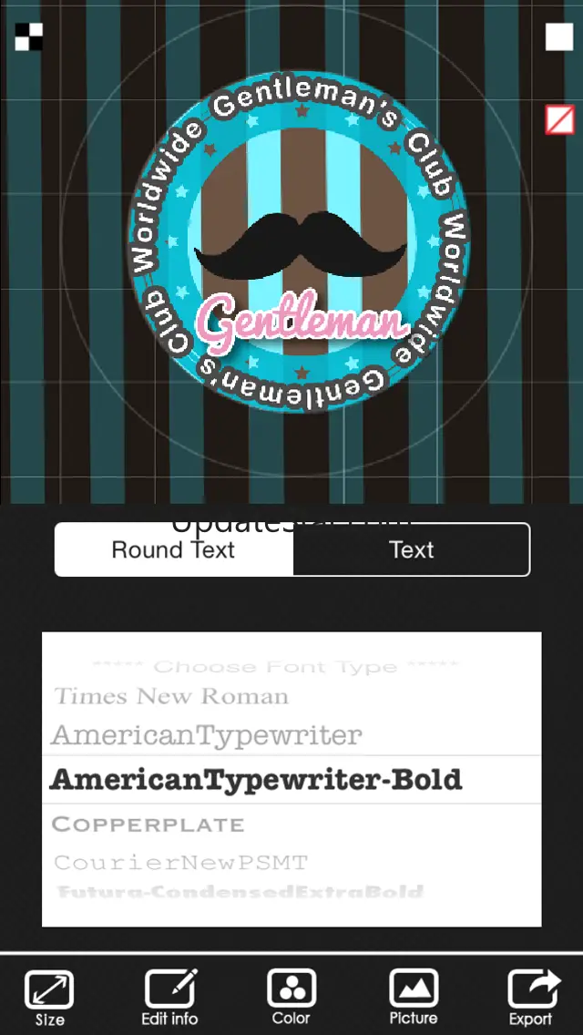 Button Badge Maker - with PDF, E-mail and AirPrint Options 2.2